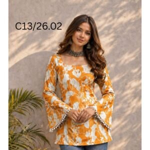 Stylish Floral Corset Top For Wome Size . S. M. .L