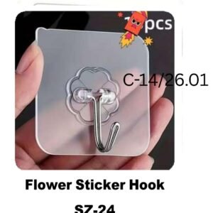 Heavy Duty Transparent Wall Hooks