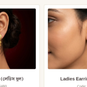 earrings with out Color.