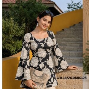 Minimum order -60 pis. Colour - single SHORT KURTI